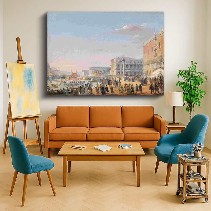 Ressam Kanvas Tablo 456